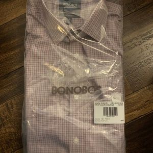 Bonobo's Men's  Wrinkle Free Dress Shirt